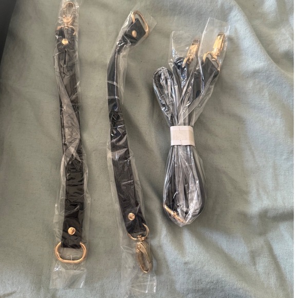 Vegan Leather Stroller Organizer - Universal Fit, Gold Hardware, Insulated - Picture 12 of 12